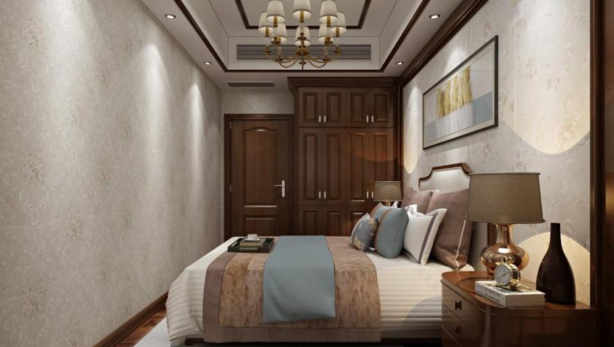 吉首市溶江小区壹号复式楼美式风格-20