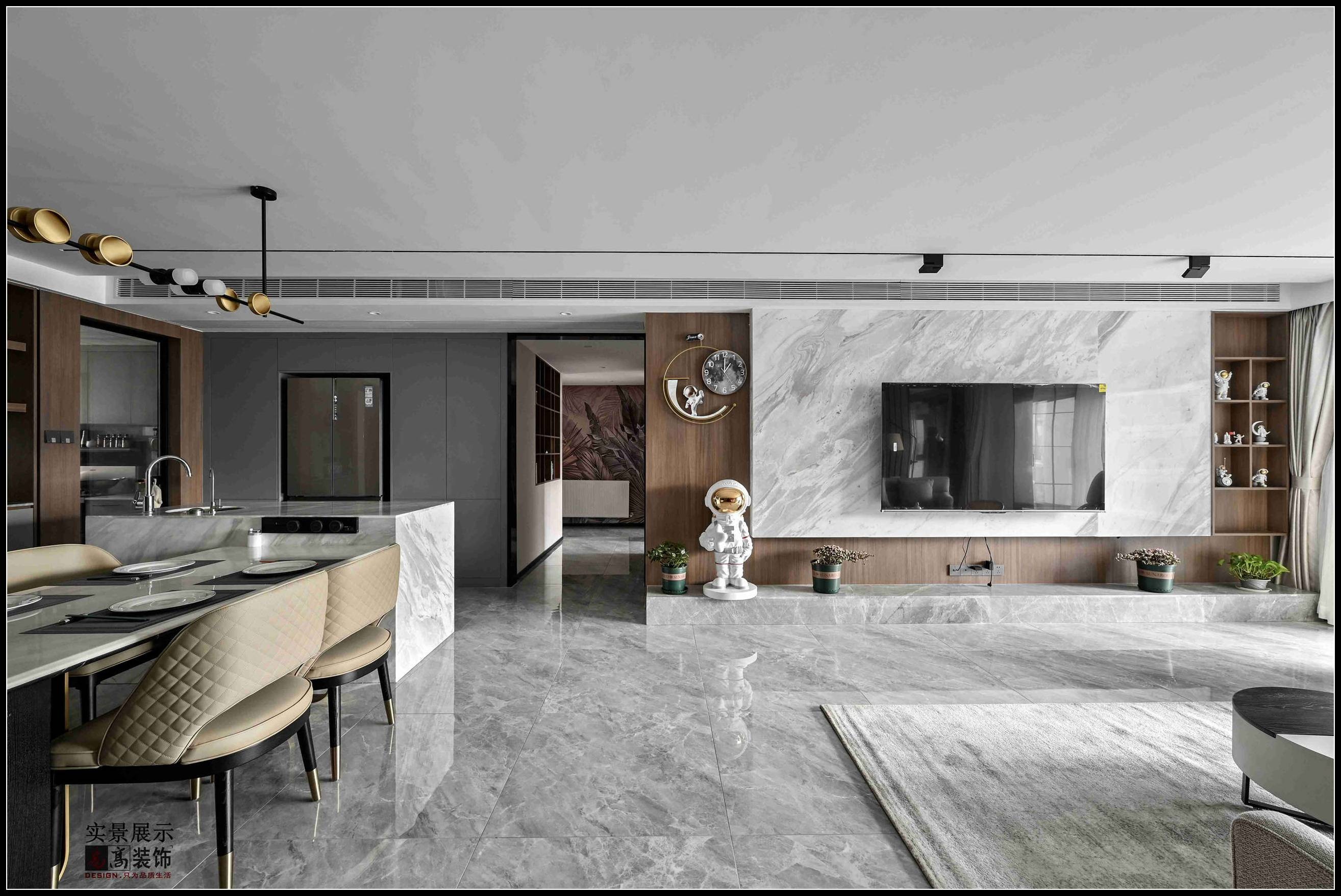 鸿源国际公馆实景呈现丨易高装饰-23