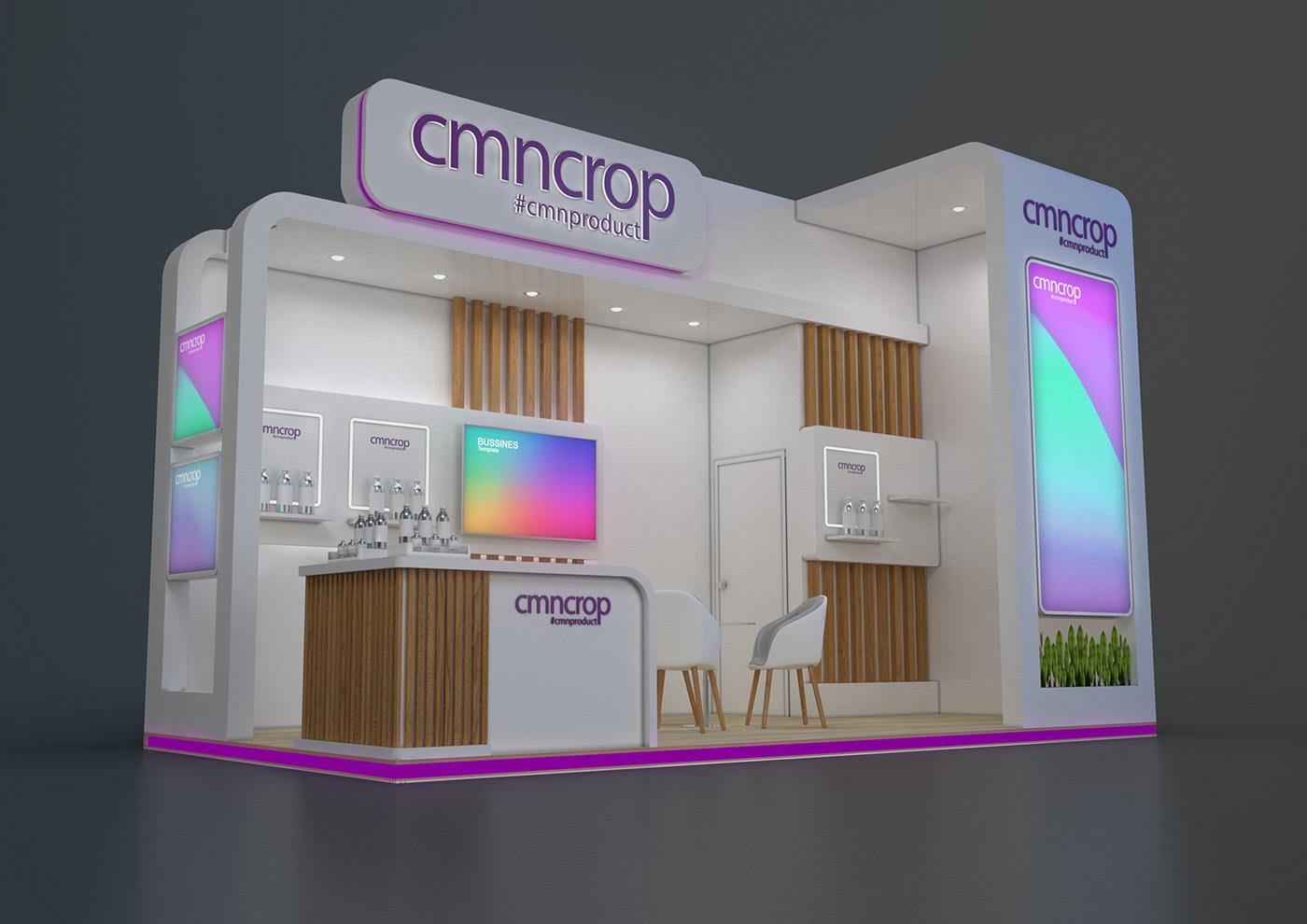 diseños de stand 3D-0