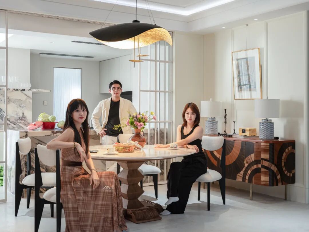 深圳240㎡大平层实景·住进绿意与松弛的家丨HOMBLE红柏设计-12