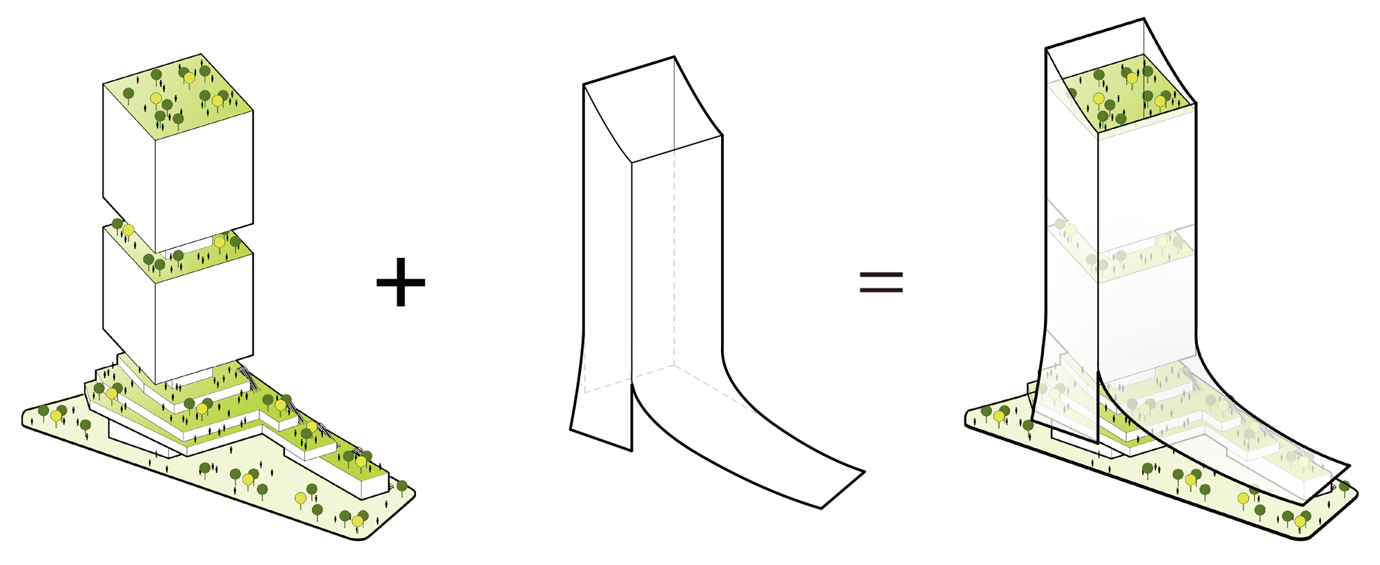 NBBJ在建方案：环保“罩衣”，Keppel South Central写字楼-6