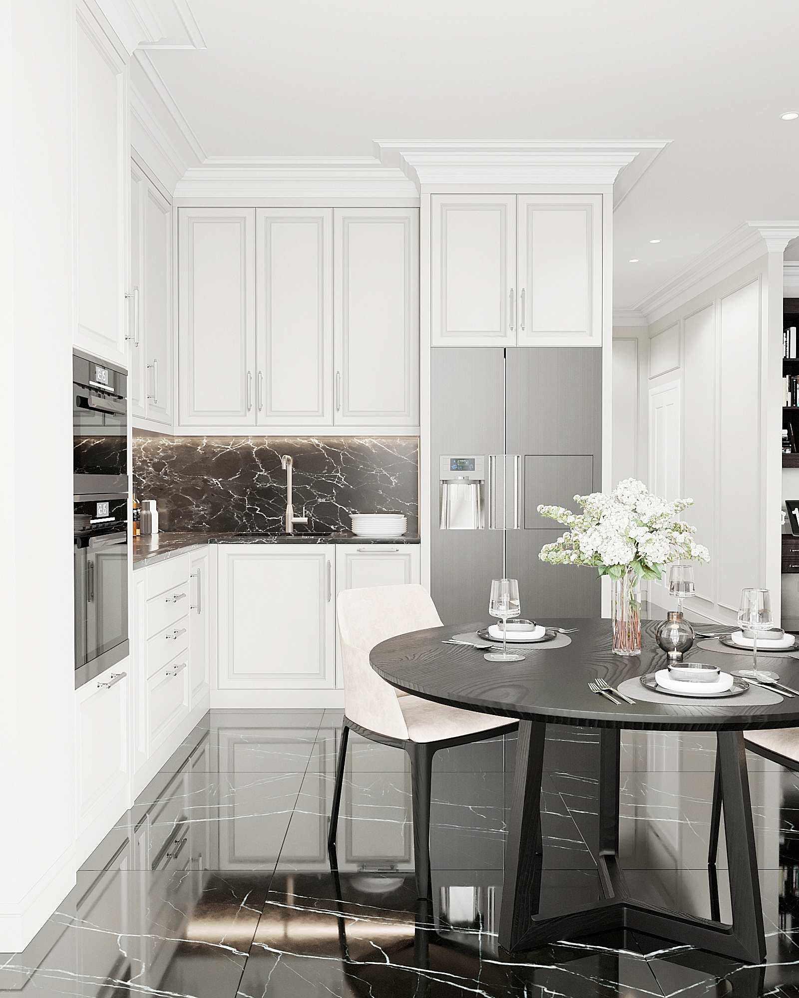 Kitchen living room visualization-2