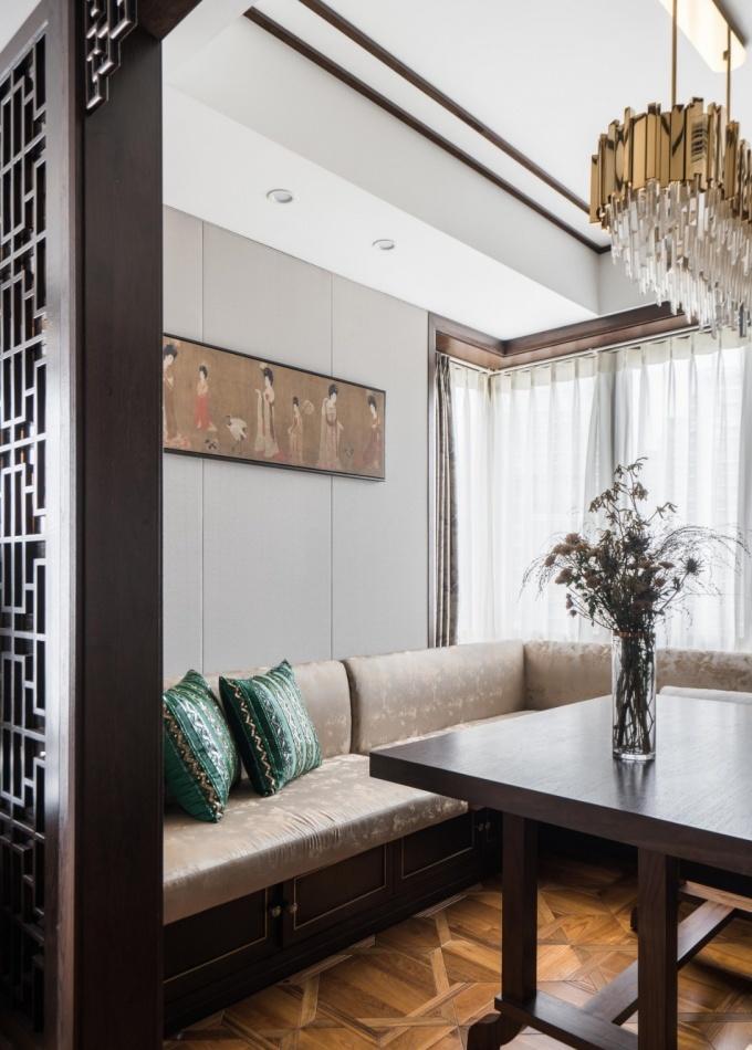 都市中的古韵雅居——新中式风格室内设计-14