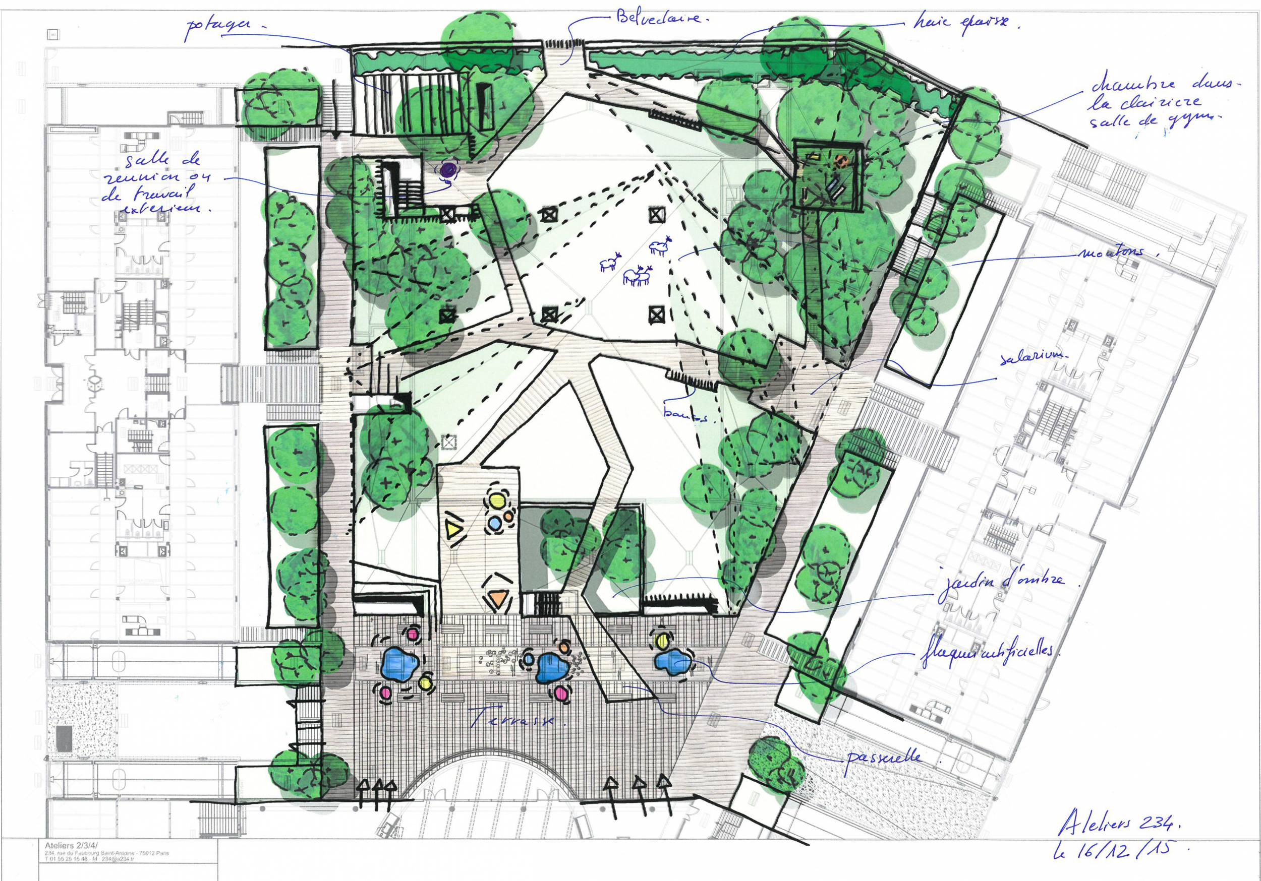 办公园区景观美化项目丨Ateliers 2,3,4,,ATYS-23