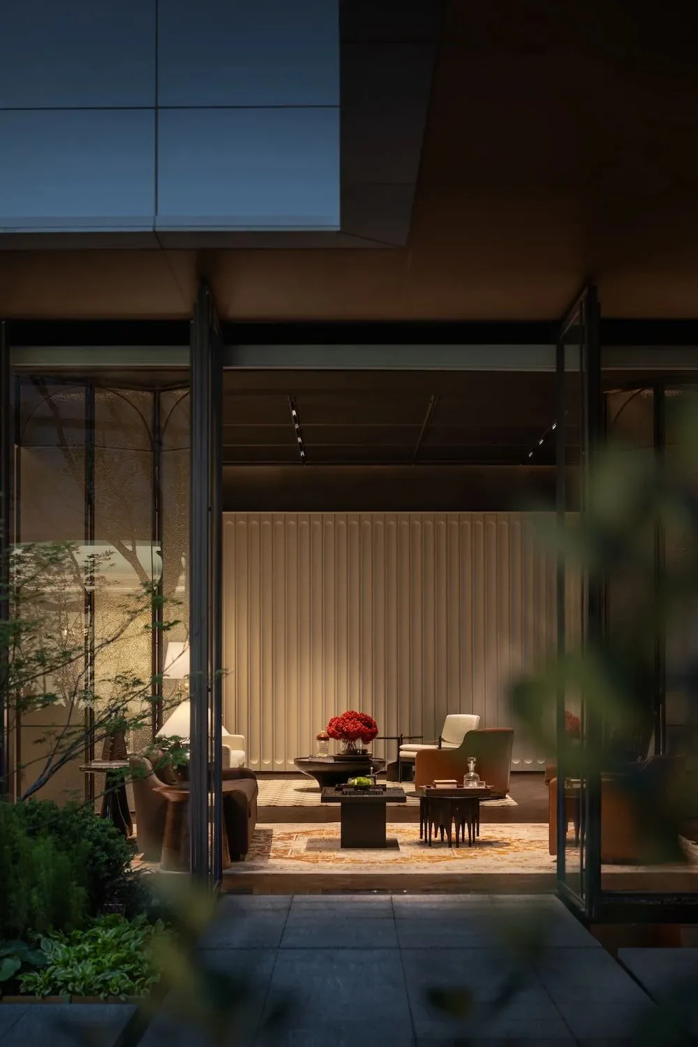 1200㎡豪宅天花板，把花园搬进家！-34