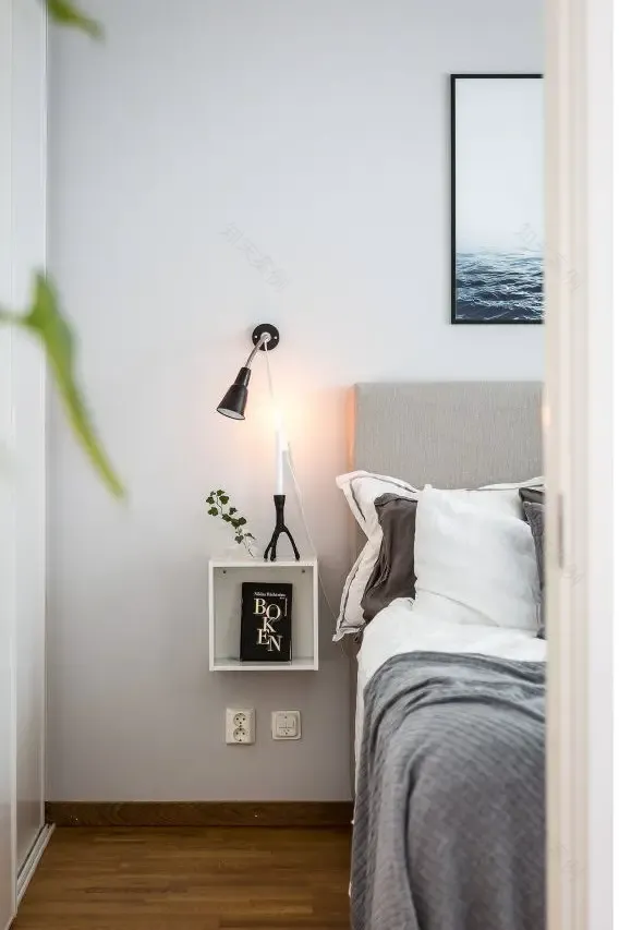 冬日灰湖,夏日蓝波 | 湖景公寓的 Scandinave 风设计-13