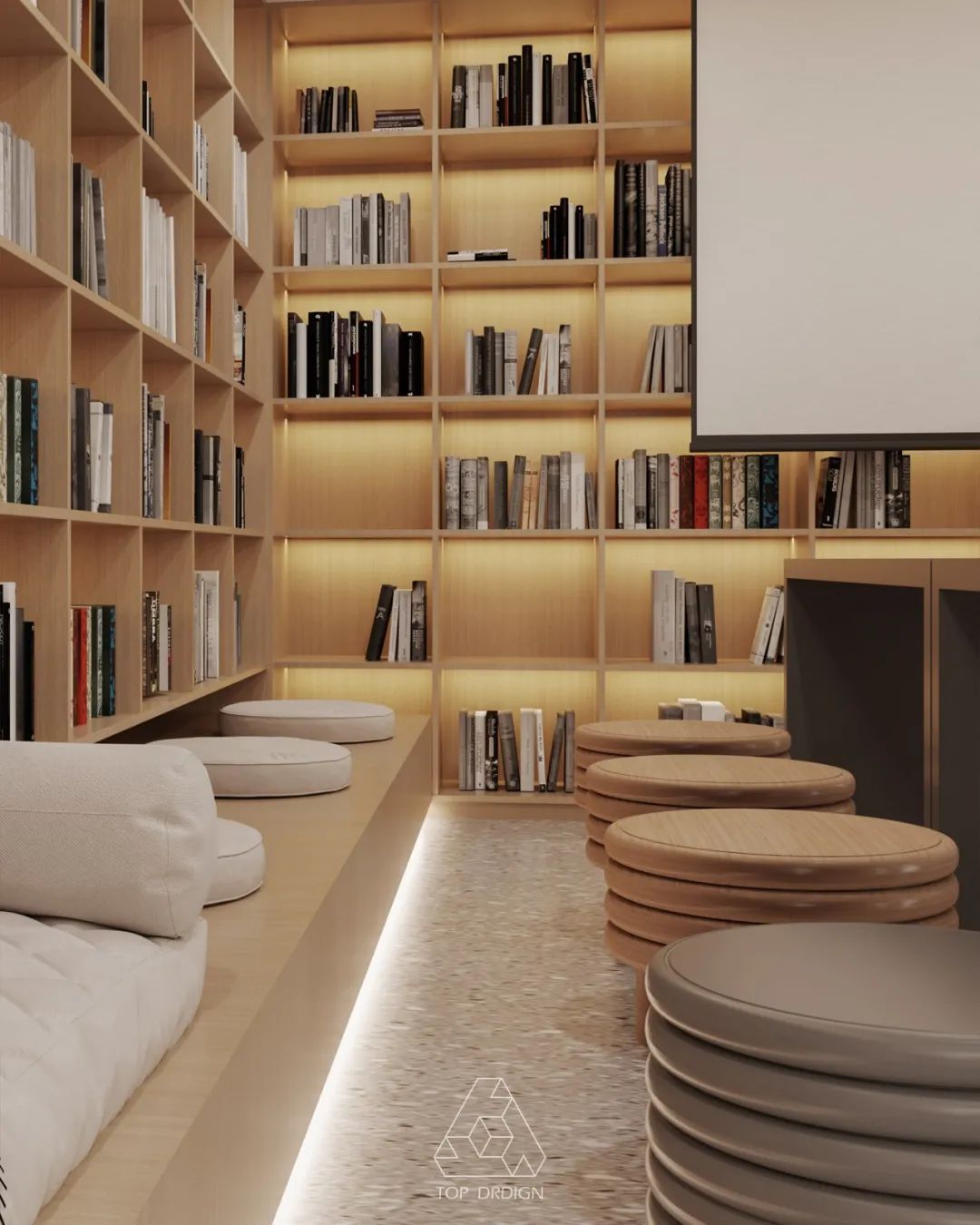 【TOP国际设计】醒来书吧-喧嚣在此静止 |-33