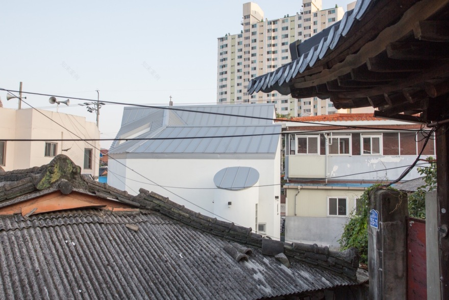 韩式住宅的倾斜"ㄷ"形外墙设计-78