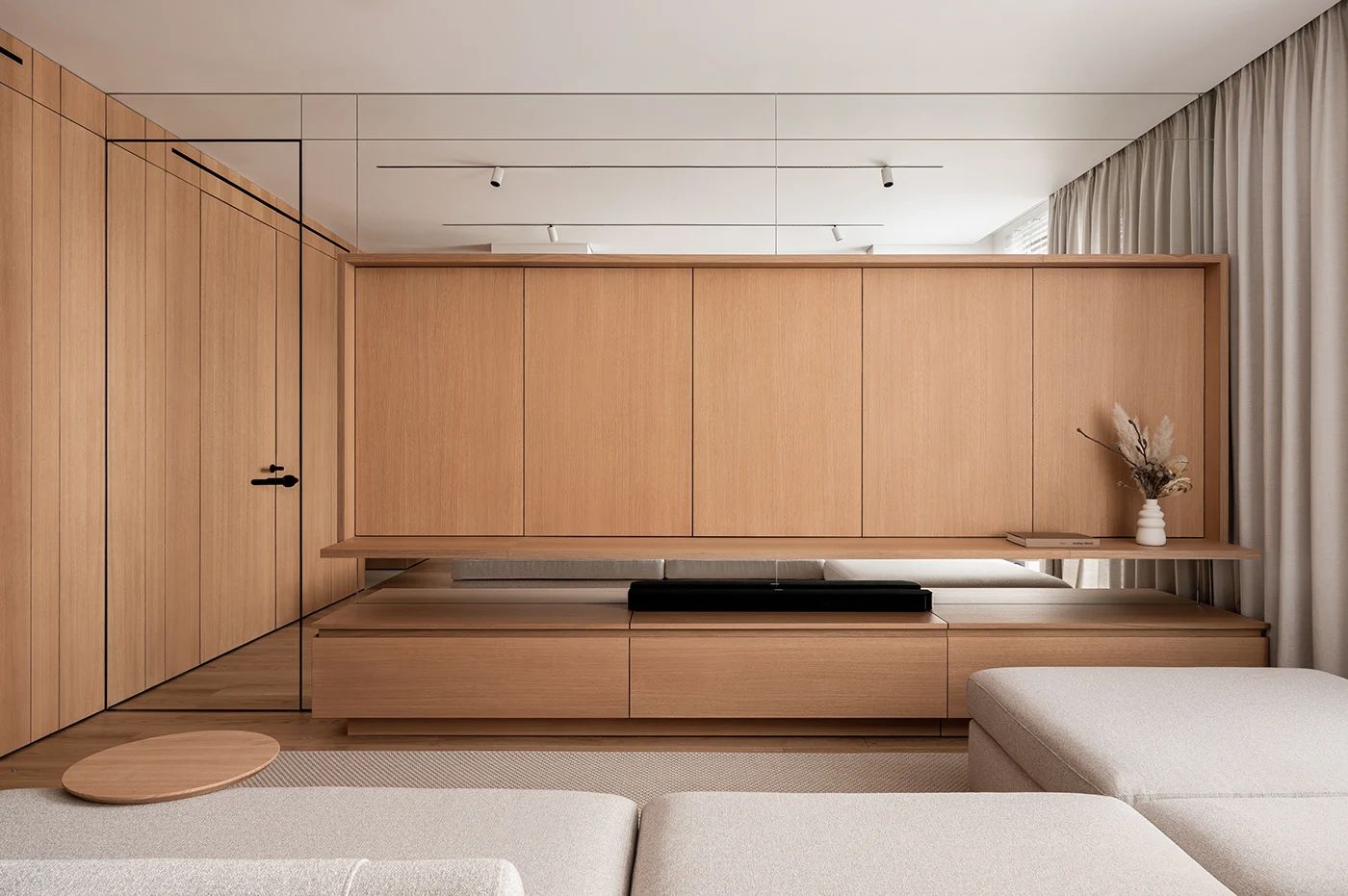 悬浮式电视背景墙设计-72