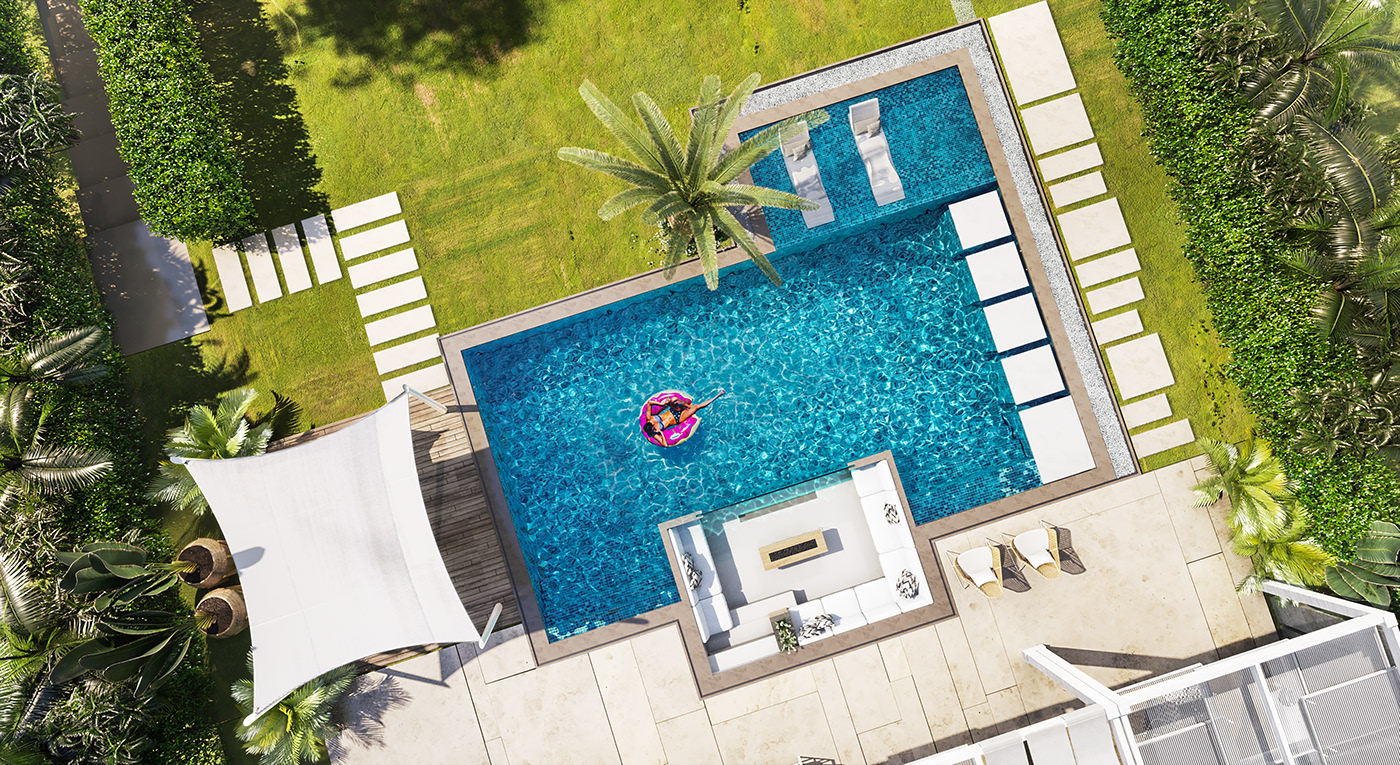 现代简约庭院设计-6