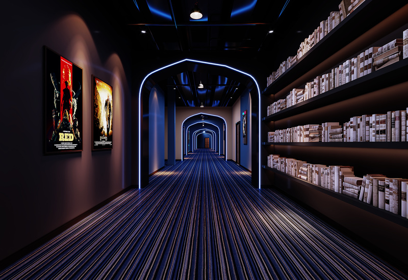 河北石家庄林荫时光影城室内设计丨中国河北-0