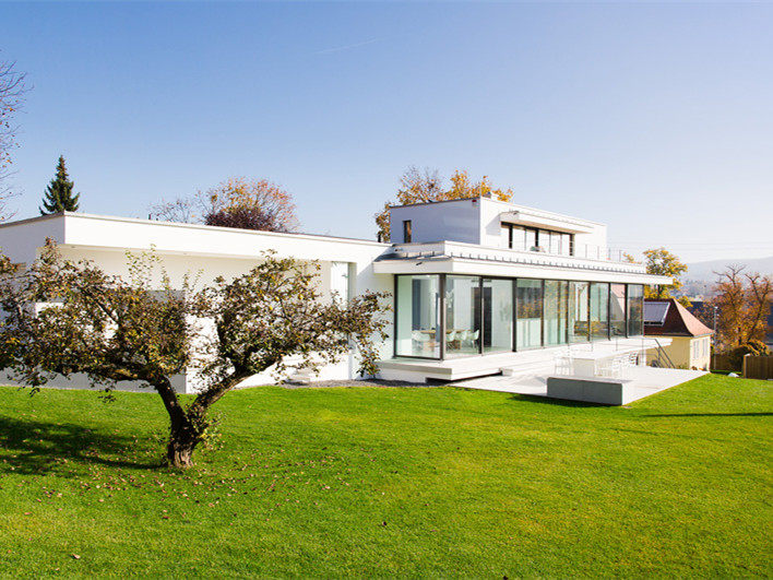 德国山脚下的白色书房丨anna philipp architekten-7