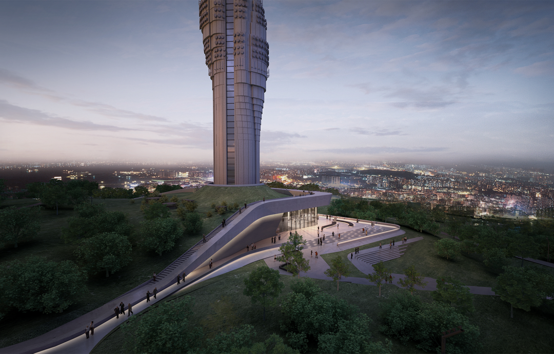 未来主义伊斯坦布尔电视塔丨土耳其伊斯坦布尔丨Melike Altinisik Architects-53