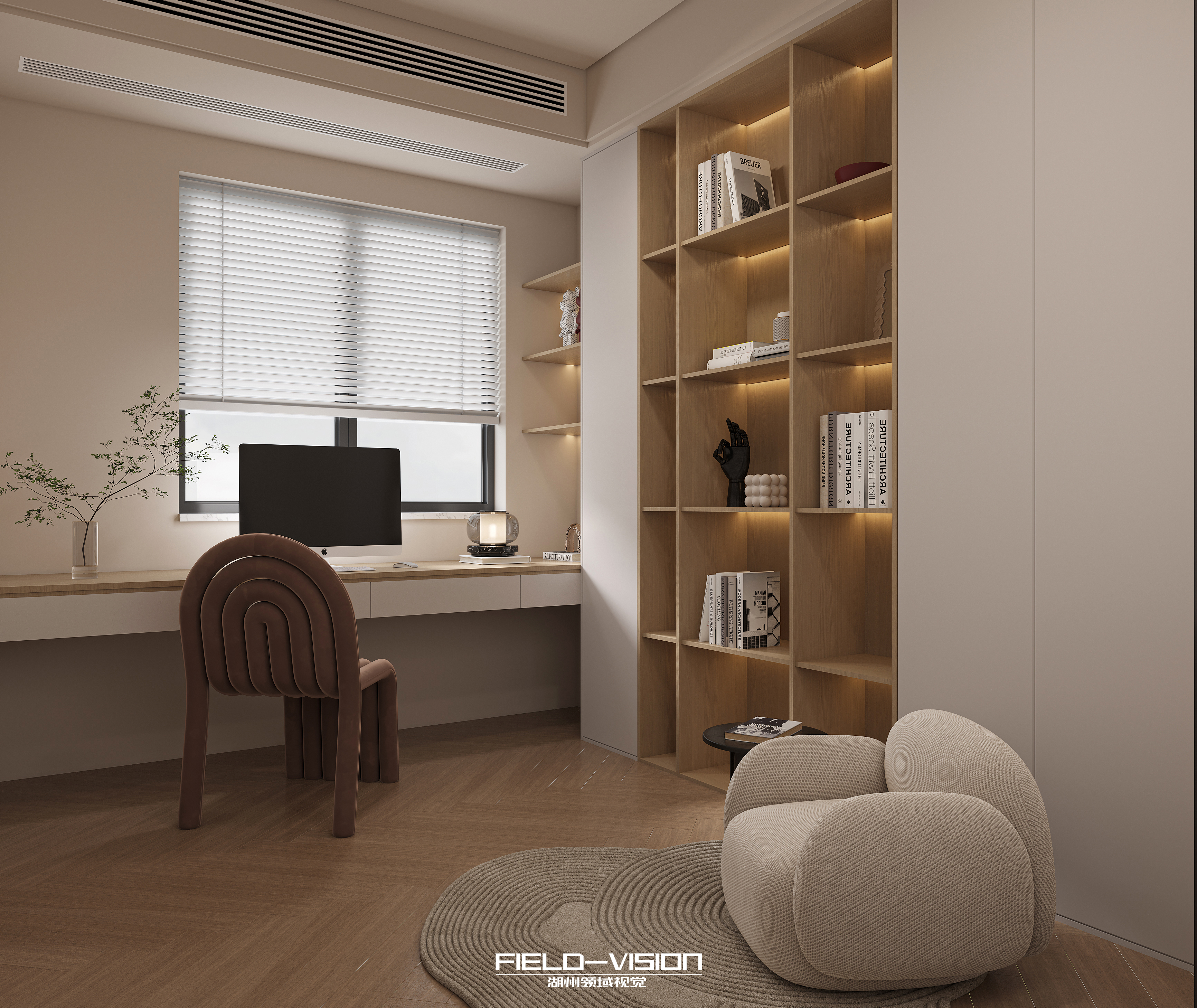 中式大平层室内设计-52