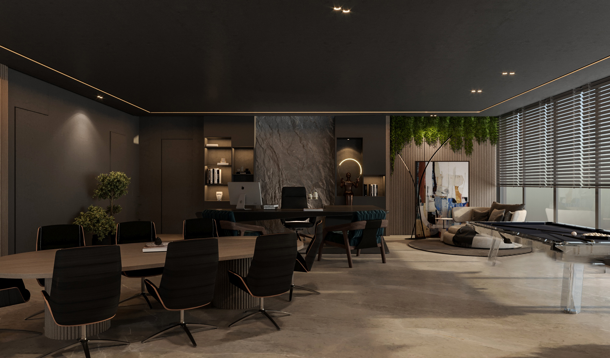 VISION GROUP HEAD QUARTER 室内设计丨埃及开罗丨AEG Desing& Construction-11