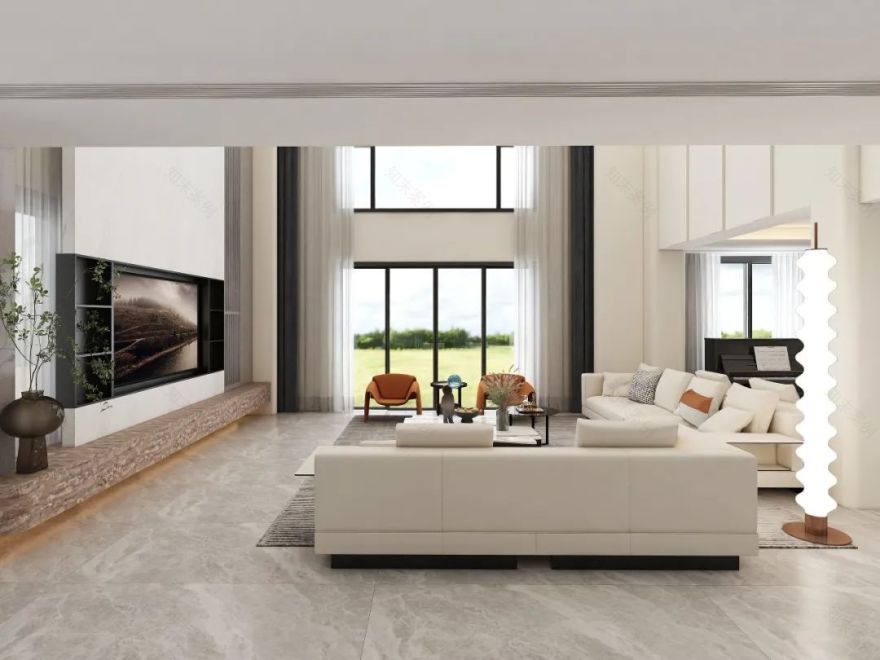 仁豪全案 | 《轻奢于墅》之别墅的全案设计,大奢于心,轻奢于墅!-32