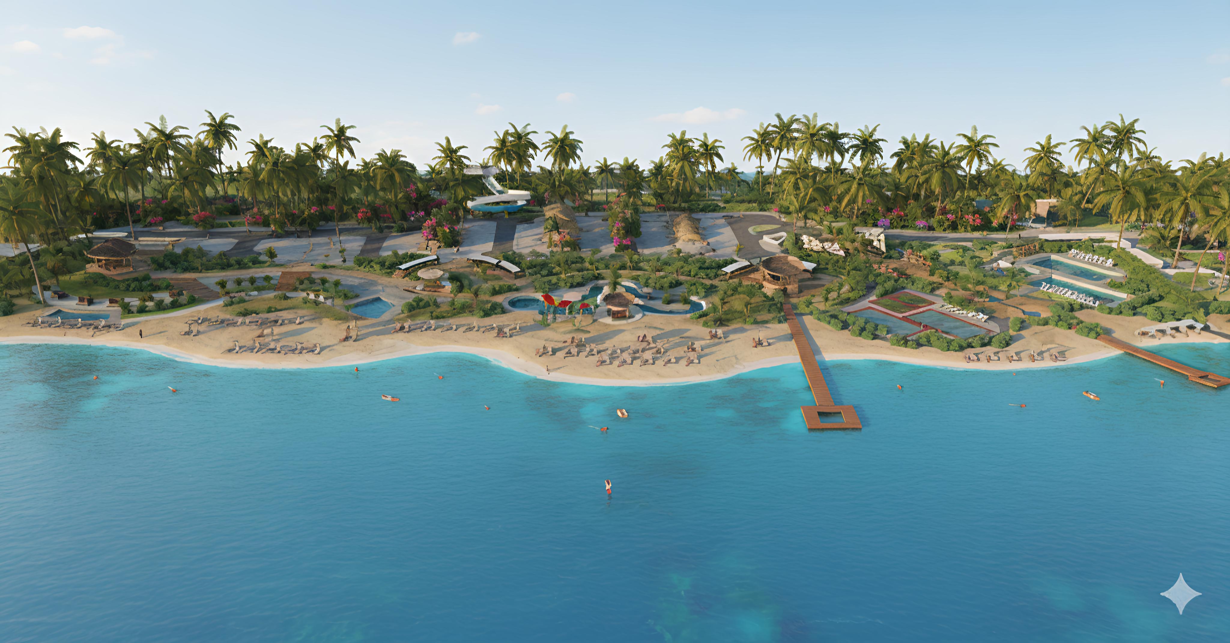 WHITE SAND BEACH DESIGN / AI DESIGN-2