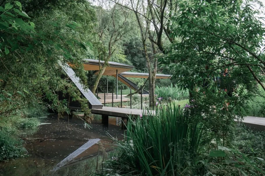 浙江音乐学院「溪上飞檐」丨中国杭州丨line+建筑事务所,gad-29