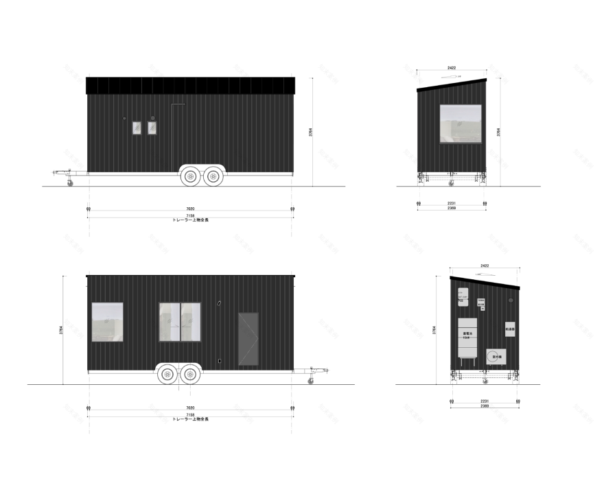 YADOKARIが「可動産で世界を移動する暮らし」の実現に向けてオフグリッドトレーラーハウスのプロジェクトが始動! - #casa-8