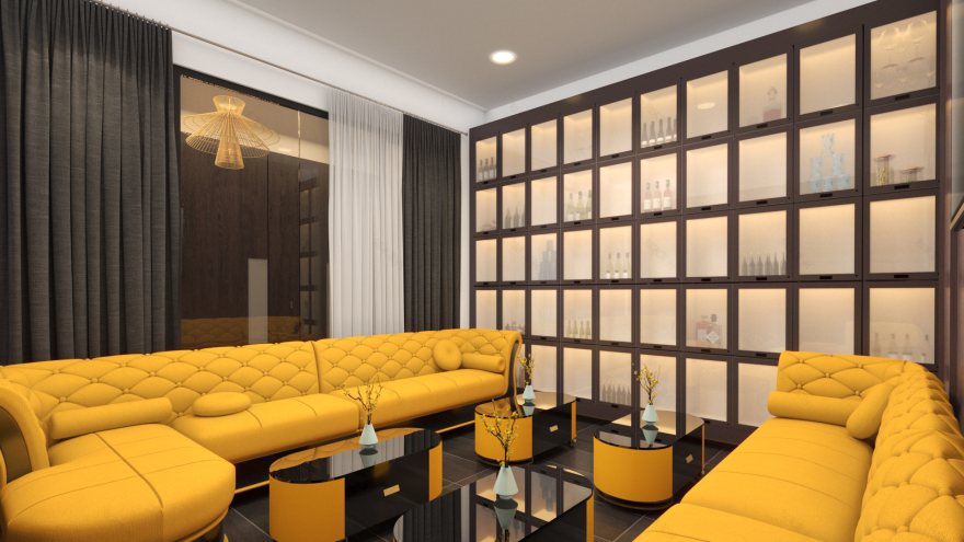 热带餐厅 3D 渲染丨Blueribbon 3D 动画工作室-10