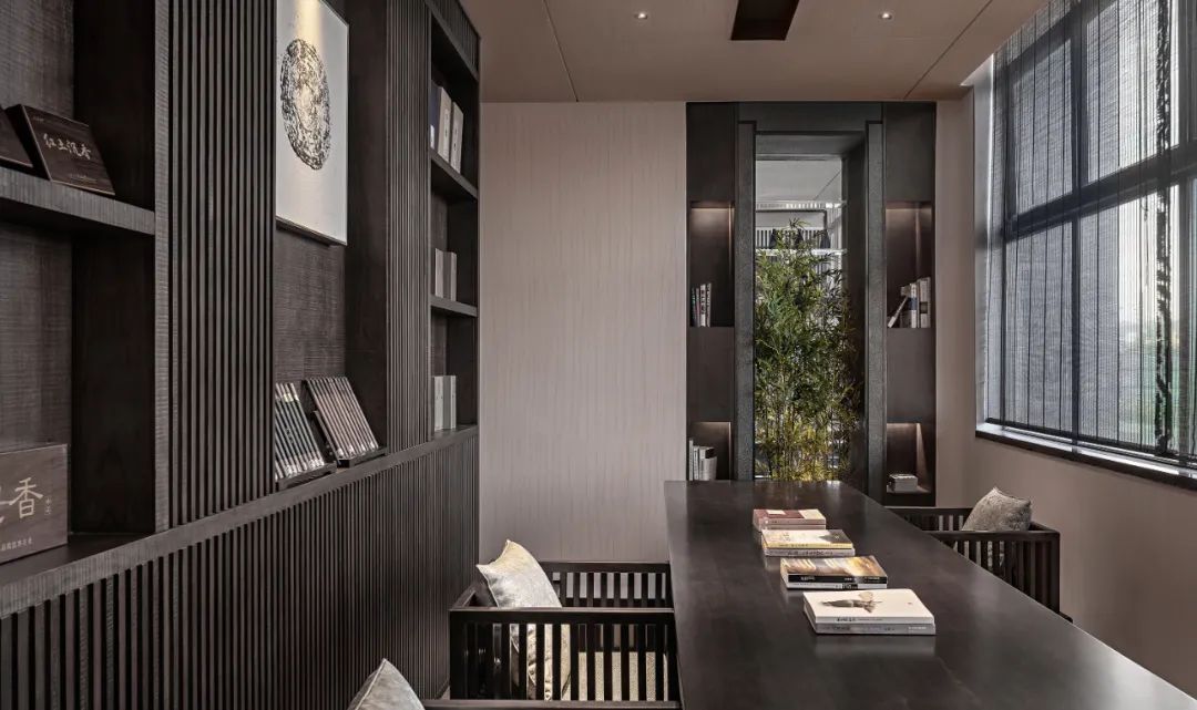 乾园会所 · 东方美学的现代食享空间丨禾田营造-74