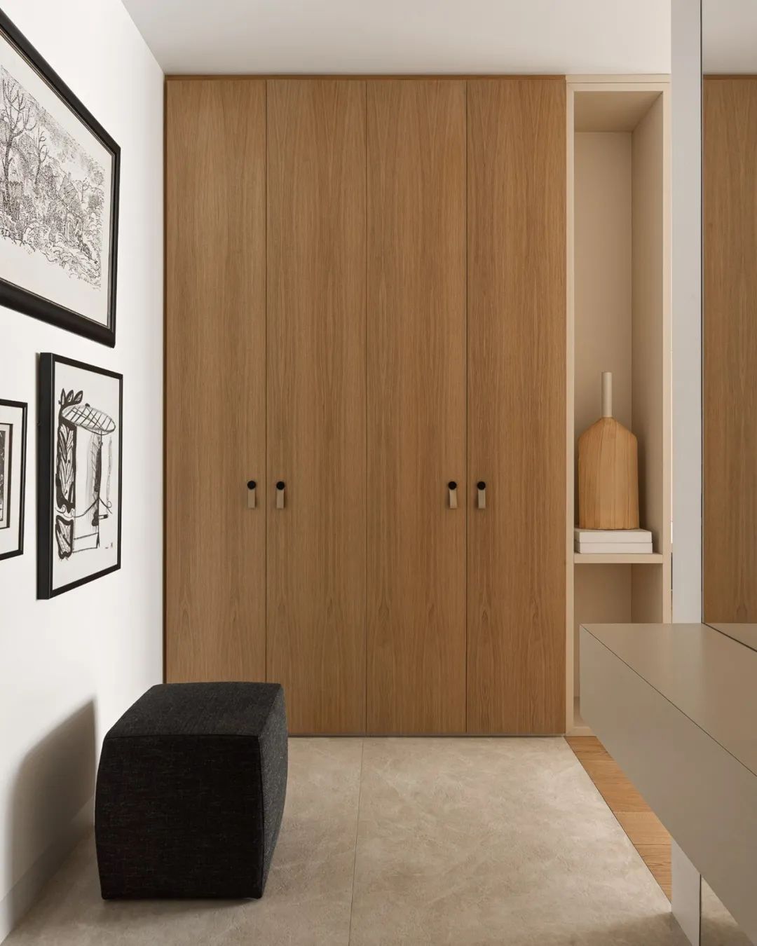 莫斯科自然原木色温馨设计师之家丨俄罗斯莫斯科丨Abarchitects-18