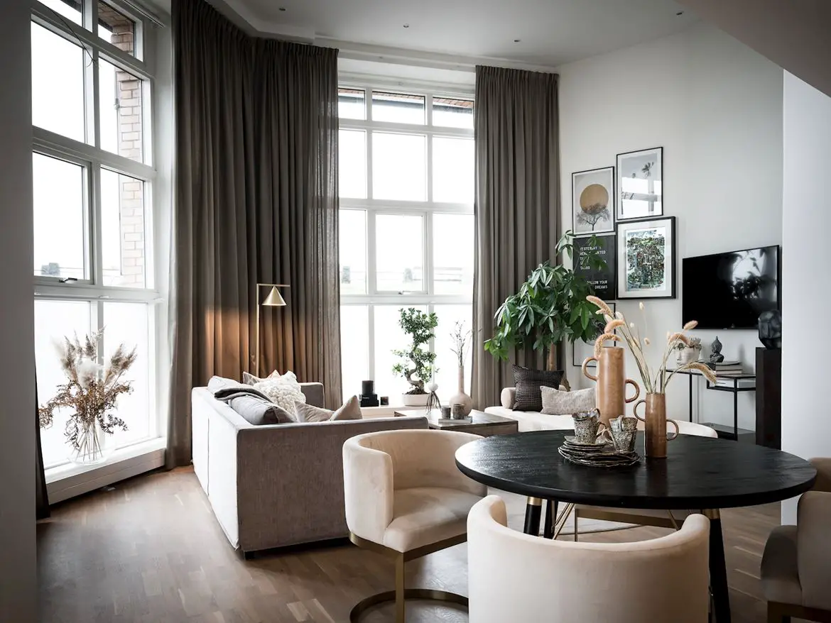 自然色彩的瑞典 duplex 公寓设计-3