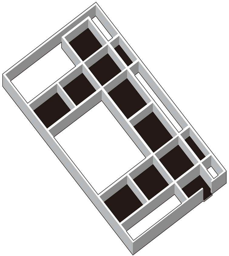 十字交叉之家 – 一朵屋面下的安顿与穿梭丨中国北京丨察社办公室-69