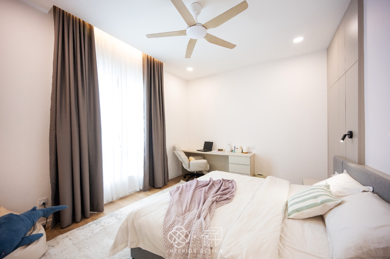 奶油简约·明亮住宅丨大饼设计-21