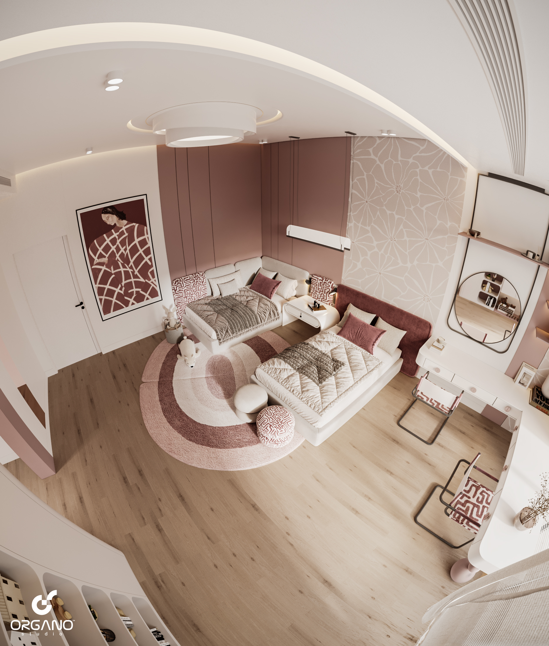 Girls Bedroom Design.-24
