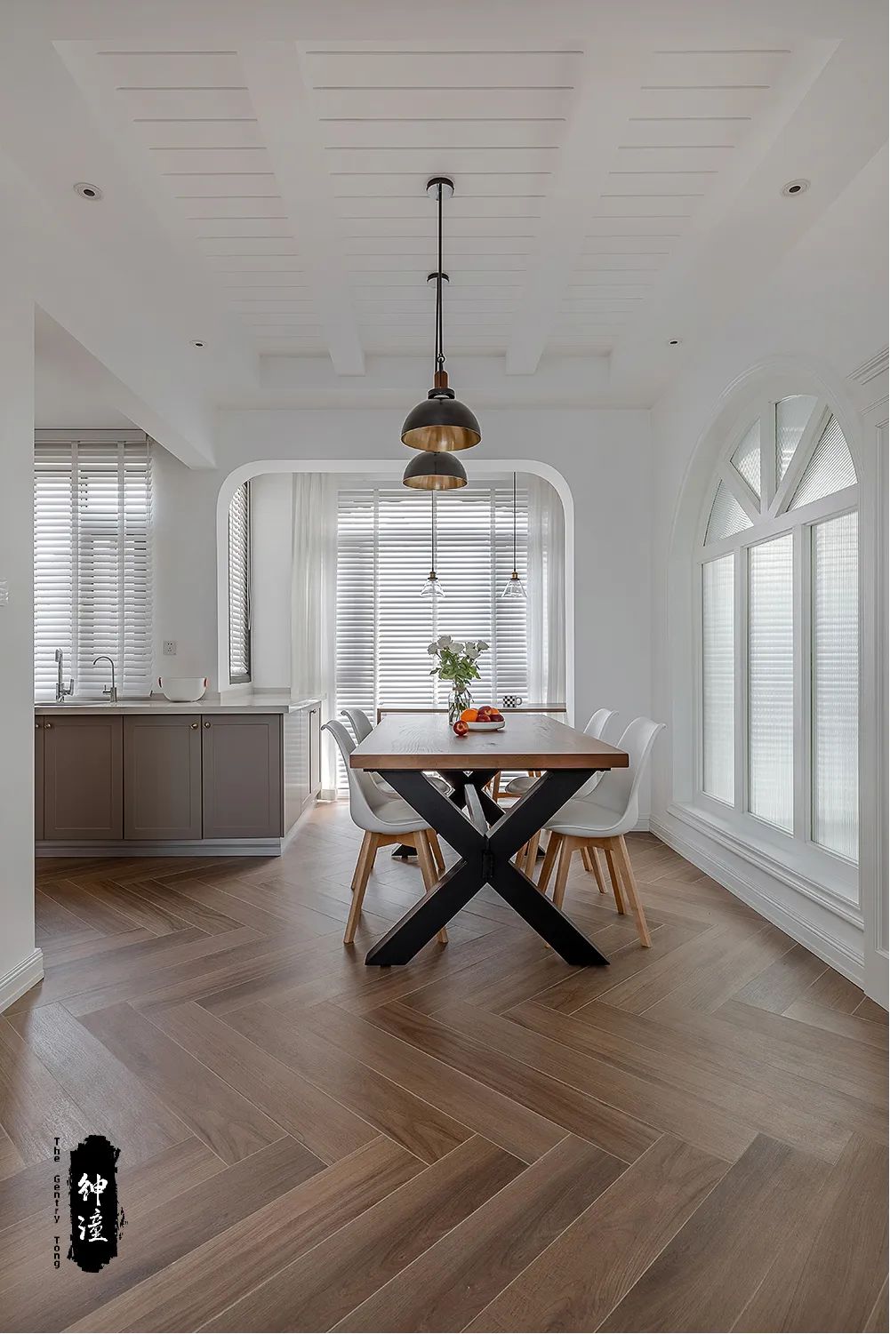 山水黔城简美风格跃层设计案例丨绅潼设计工作室-28