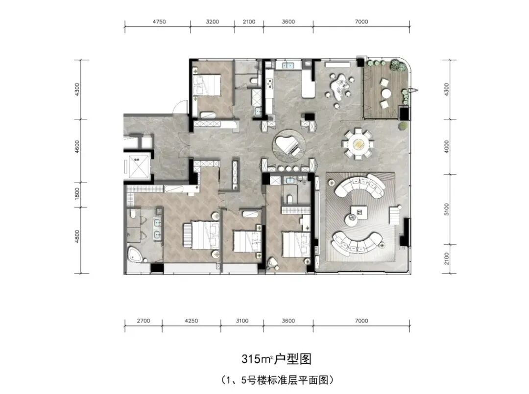 315㎡温州高定豪宅，被人膜拜的感觉太爽了！-45