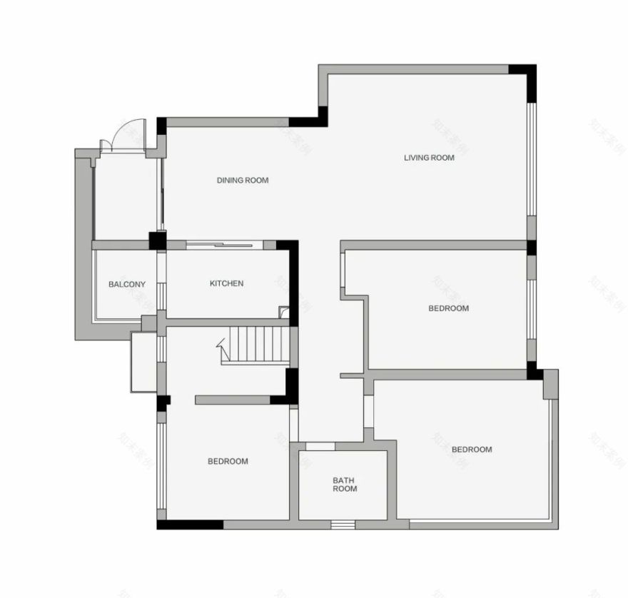 竖厅改横厅的超强设计,诠释优雅温柔的空间氛围 | 宏福樘设计-46