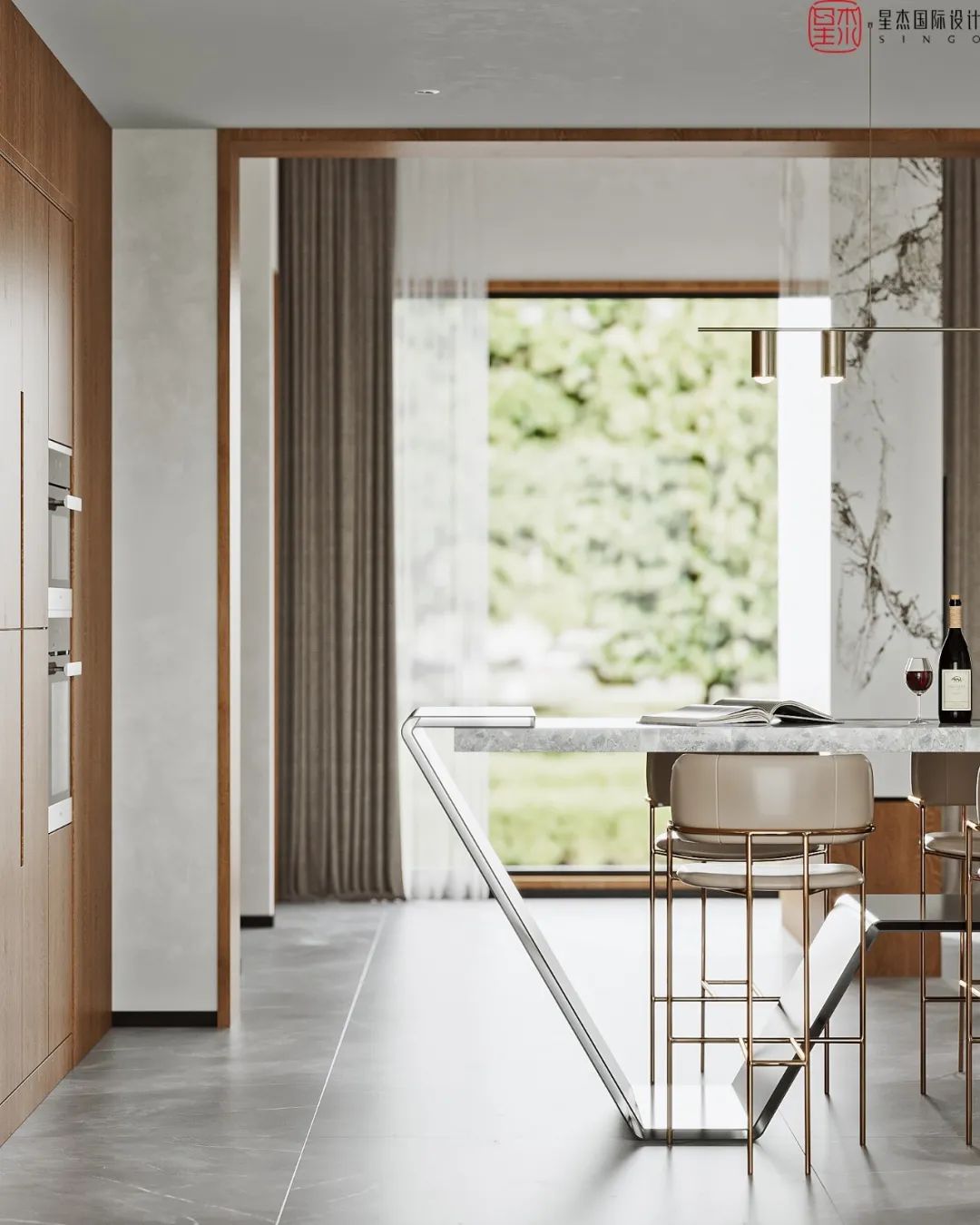 杭州水岸风华原木度假风别墅丨中国杭州丨星杰-10