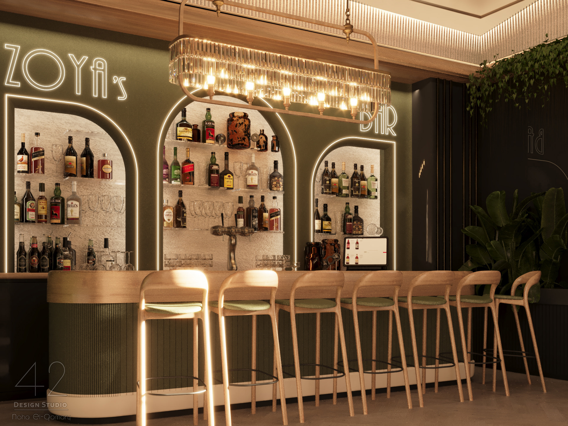 佐雅餐厅和酒吧丨阿联酋阿布扎比丨Studio42-7