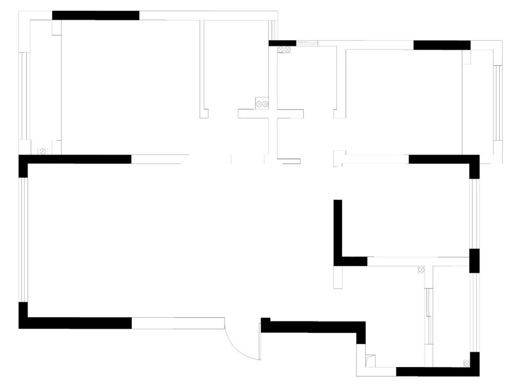 资中翡翠园 104㎡雅致闲适空间,十亩设计打造-3