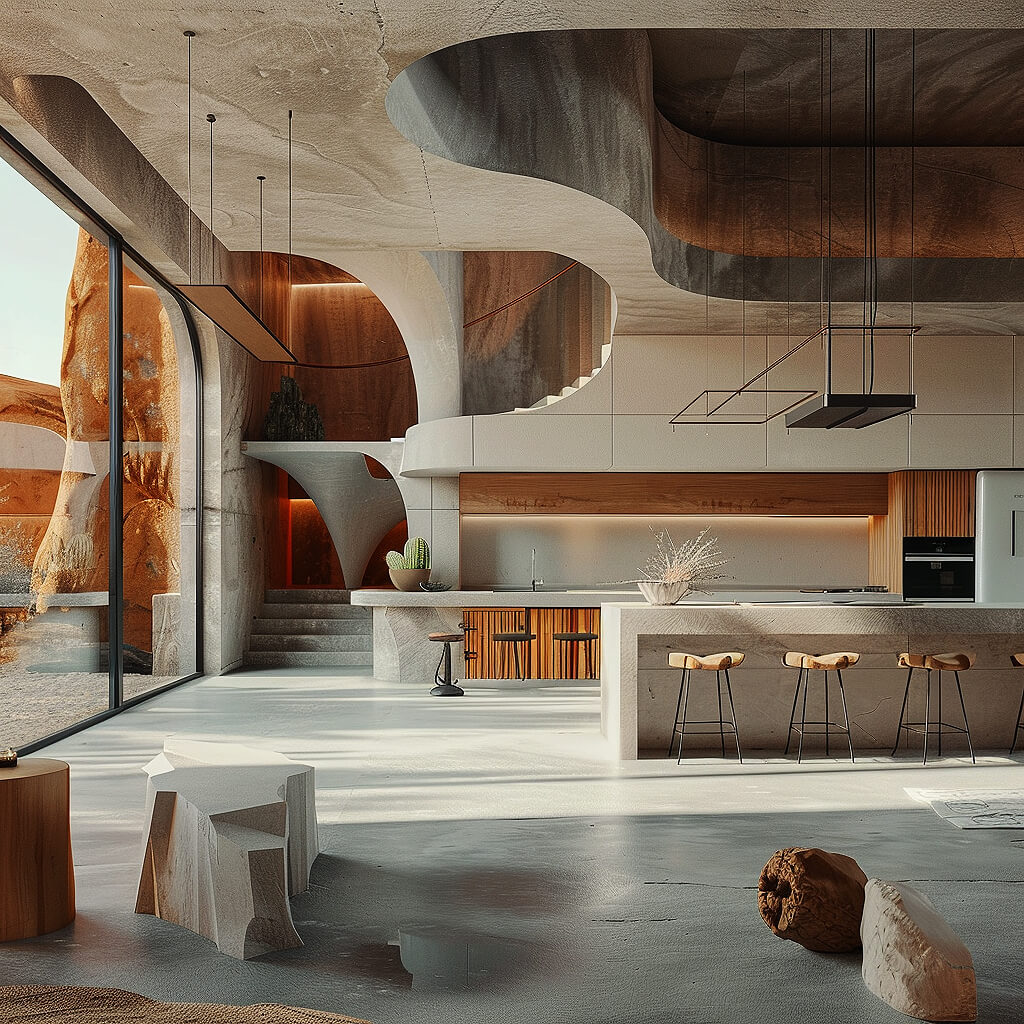 沙漠宁静之家丨Studio Aghaei-9