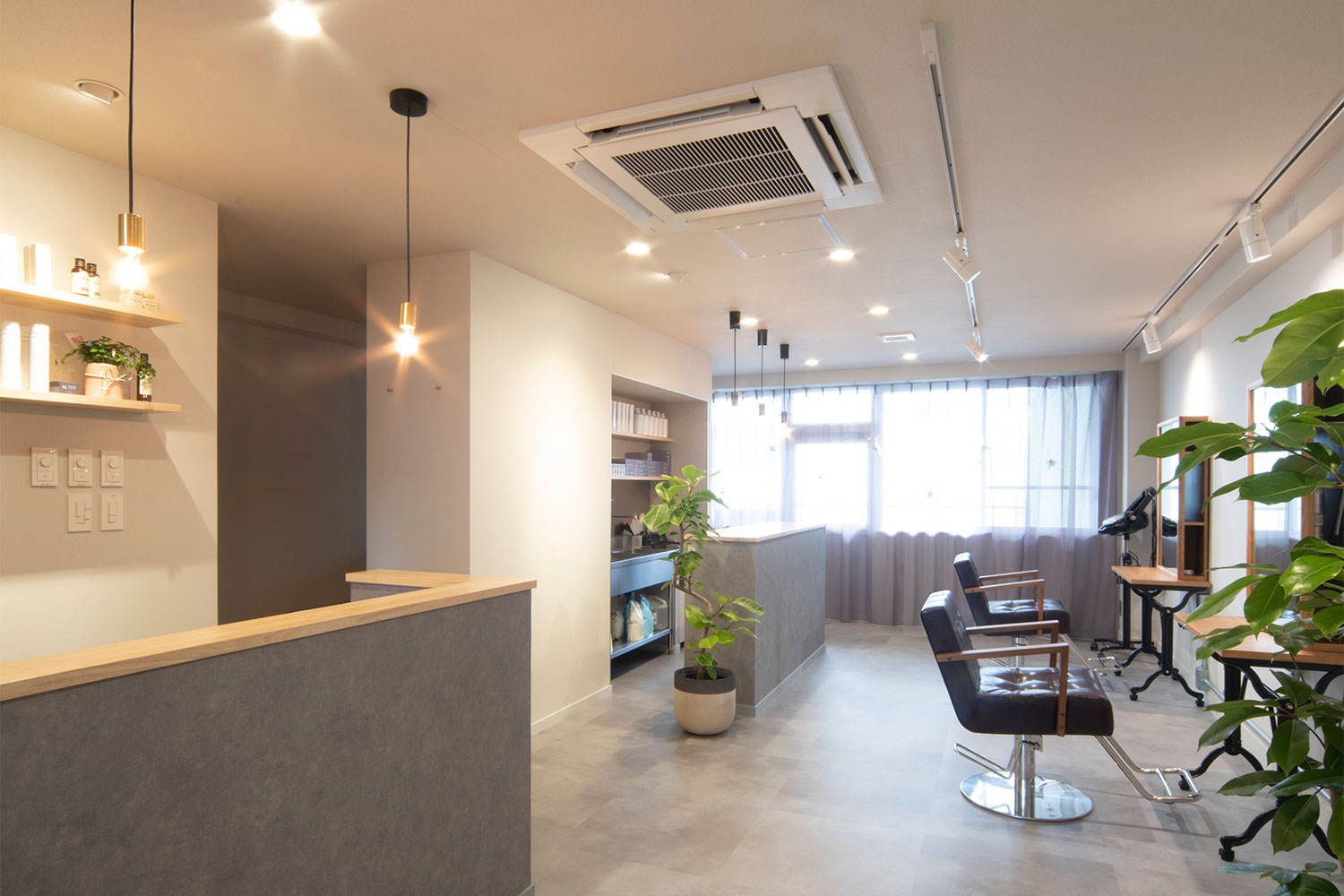 美容室piilo丨日本福冈丨クラフトワン一級建築士事務所（CRAFTONE ARCHITECTS）-6