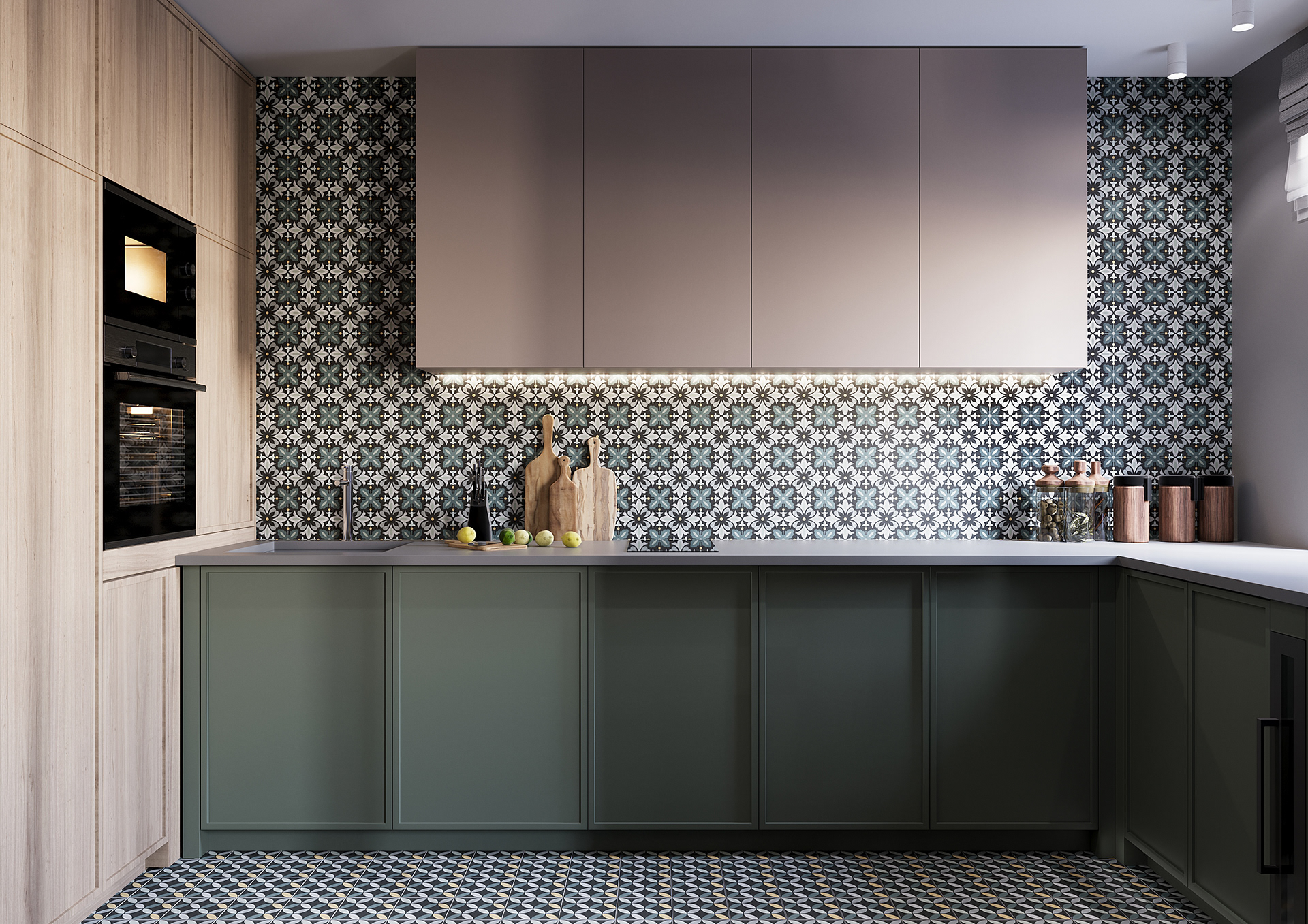 AuezovCity 小区两居室室内设计-53