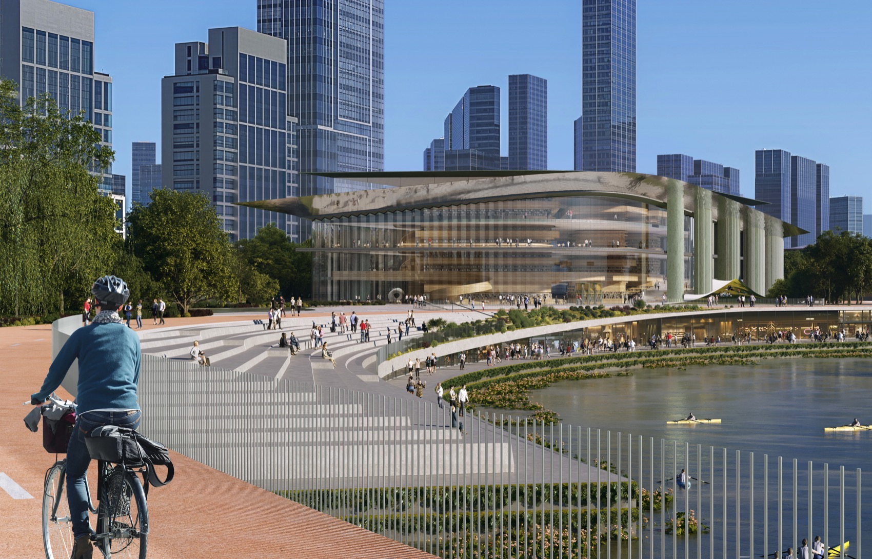 钱塘湾文化区丨中国杭州丨Zaha Hadid Architects(ZHA)-15