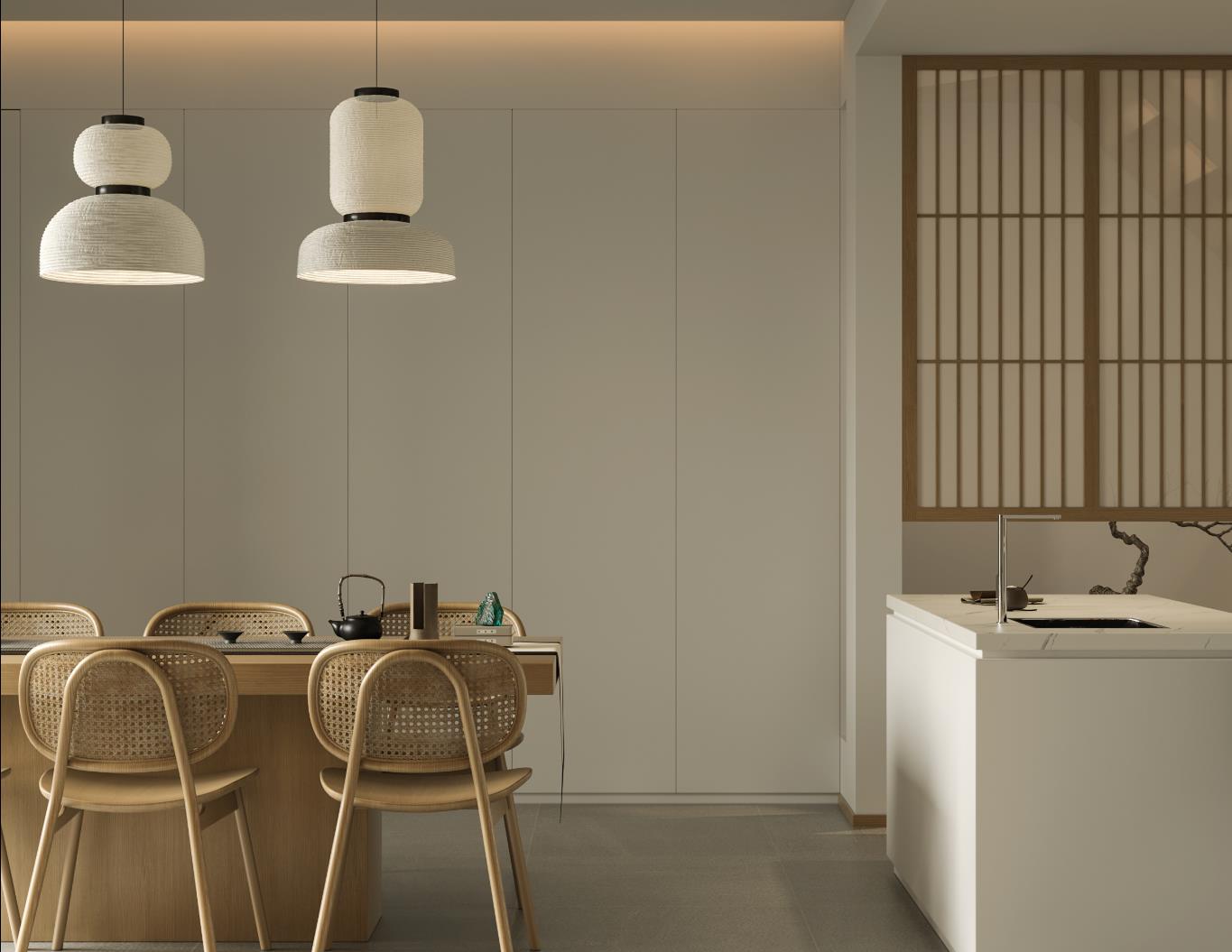 望山居全案设计丨鱼闪闪设计表现-7