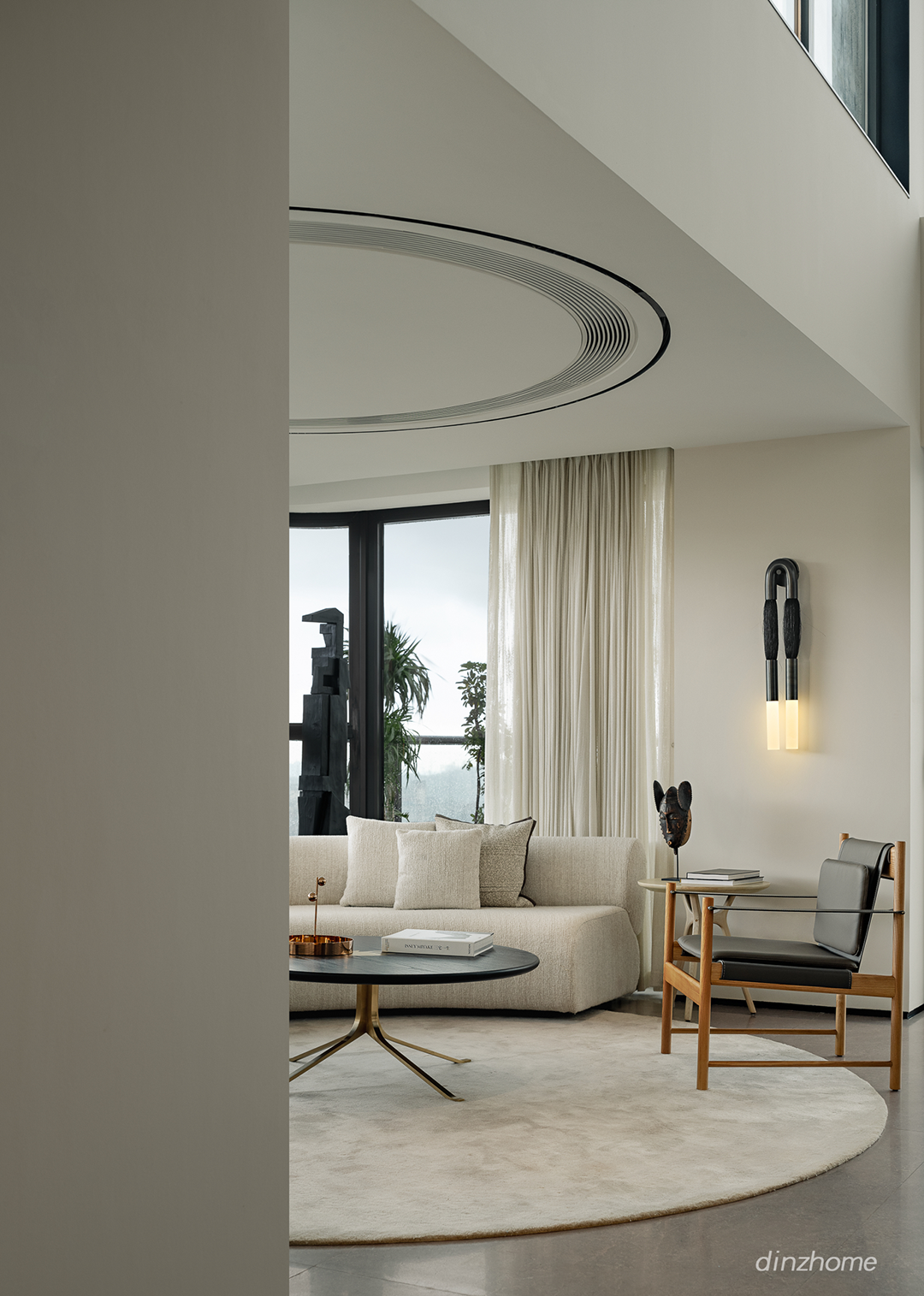 云海吾乡东区 1C 顶层复式样板间丨中国海南丨戴勇设计-12