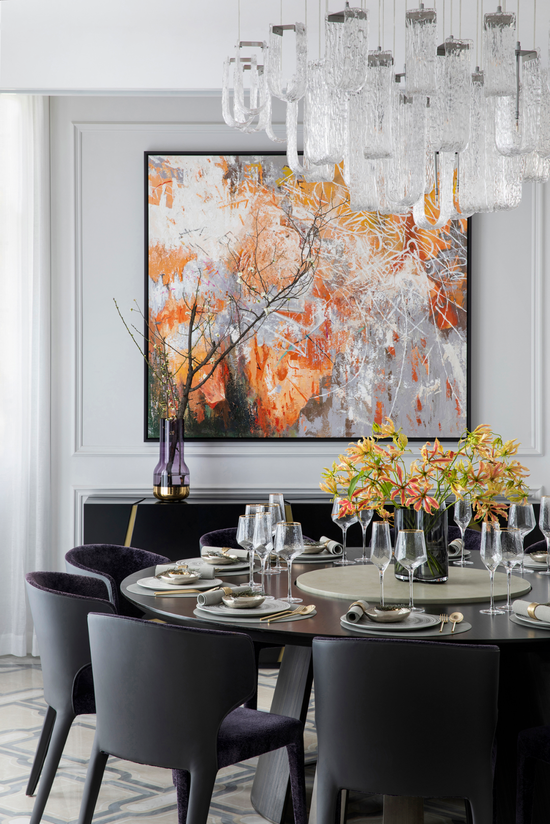 现代 1200㎡法式简约豪宅-38