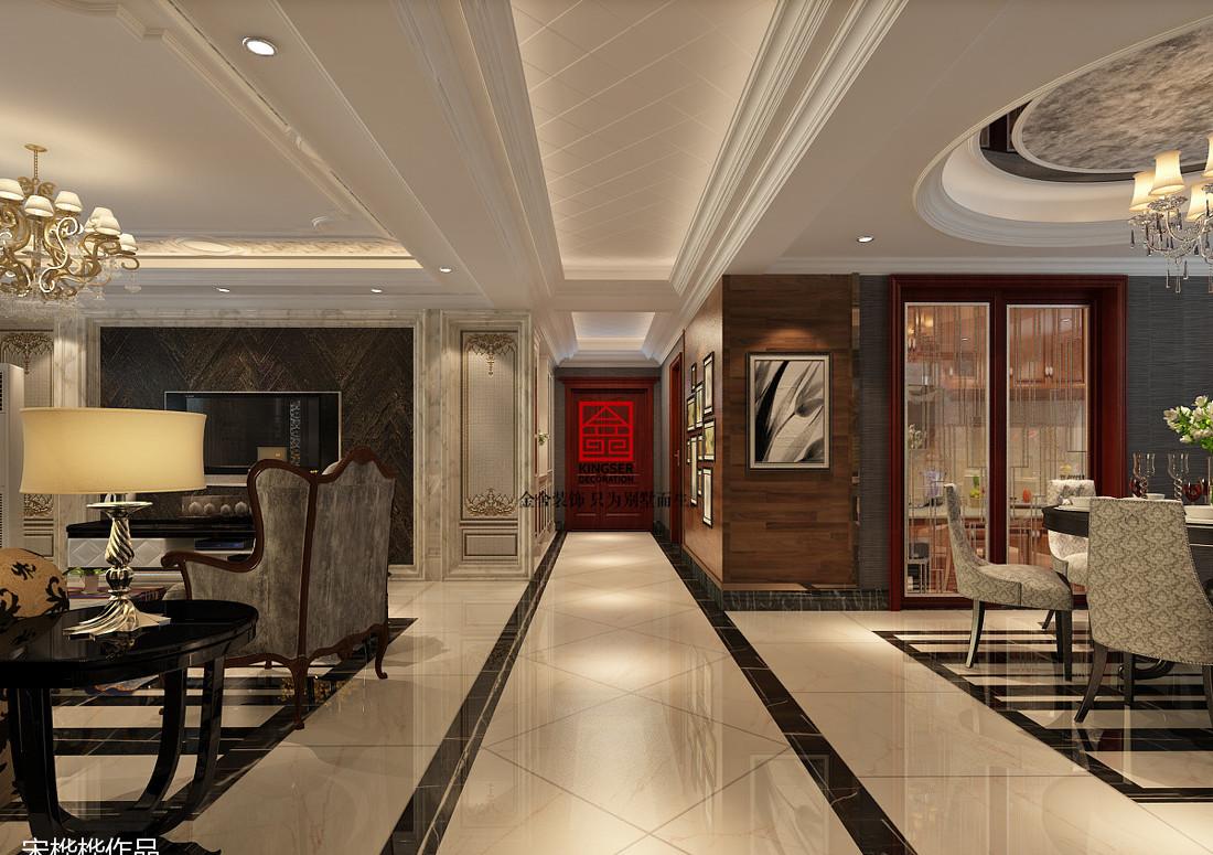 
阿尔卡迪亚荣盛城欧式怎么装—金舍装饰帮您 -5