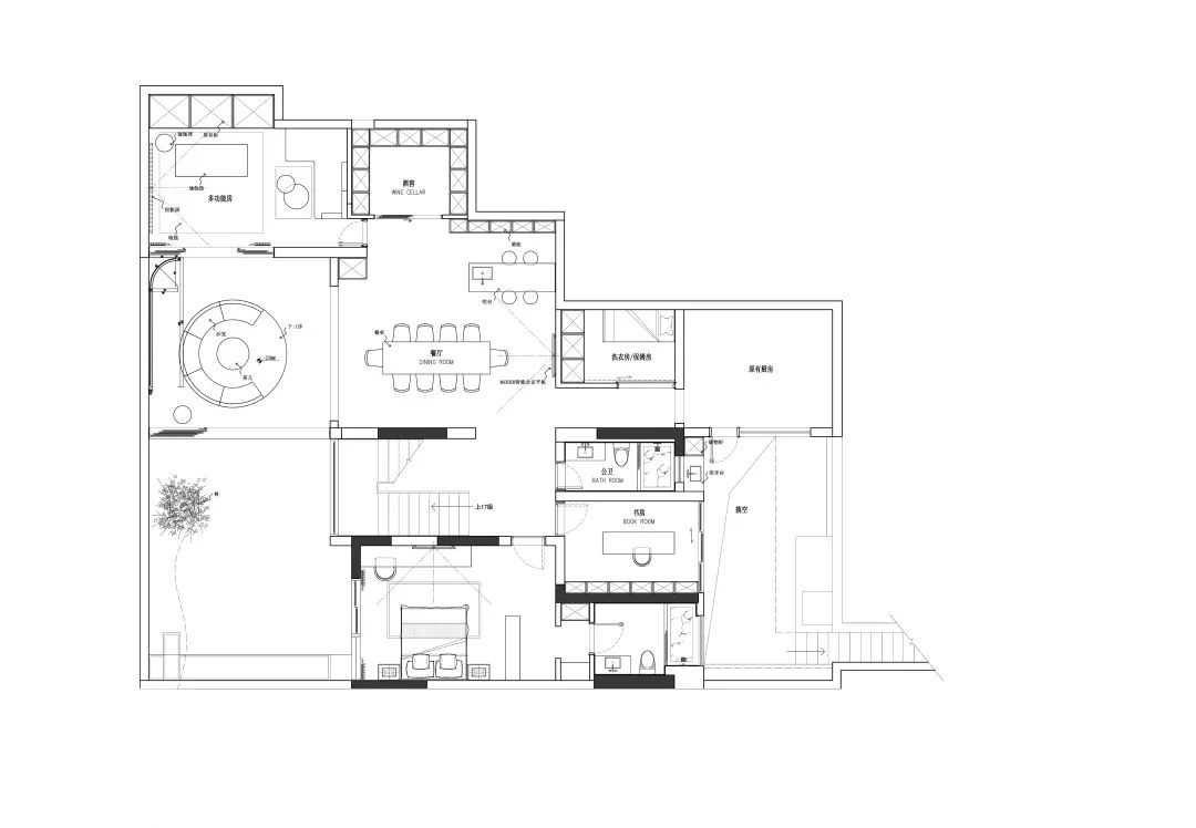 华侨城香山里下沉式底复丨HOMBLE DESIGN-17