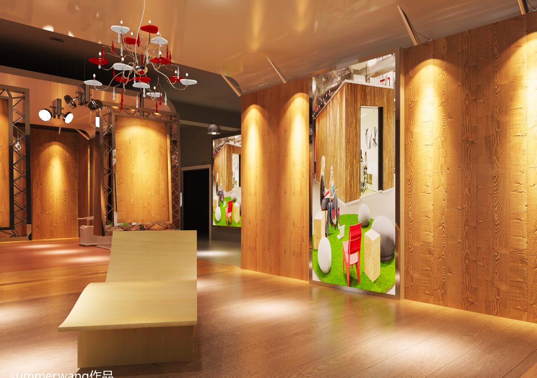 
嘉业地板办公楼展厅项目 -12