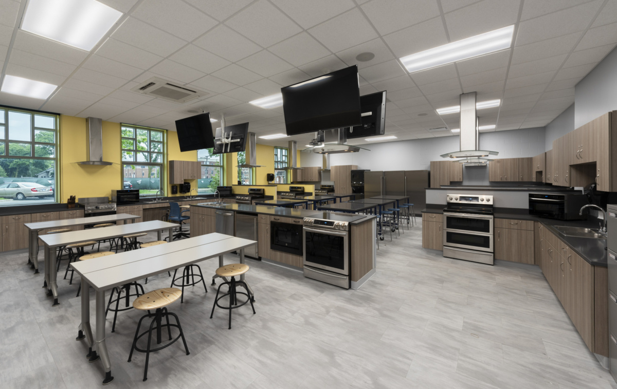 Cordogan Clark 打造 Illinois 中学创新学习空间-8