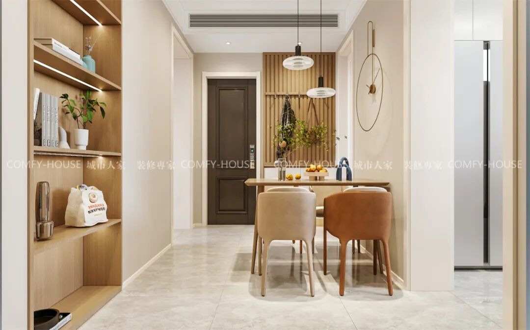 【马鞍山】80㎡丨空间会呼吸！现代简约风如何让家治愈又舒适-43