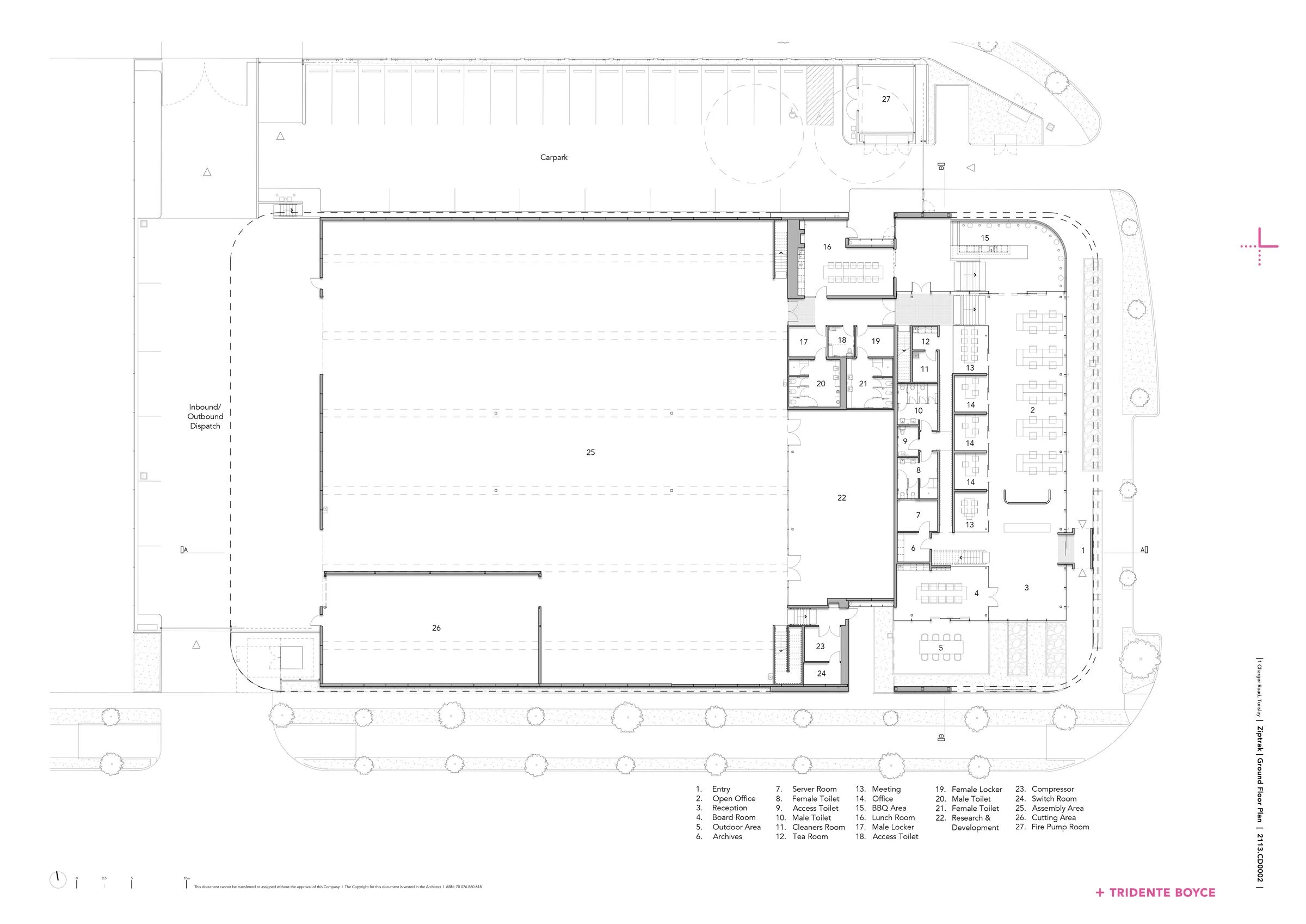 Ziptrak 商业制造设施丨澳大利亚南澳大利亚丨+Tridente Boyce-32