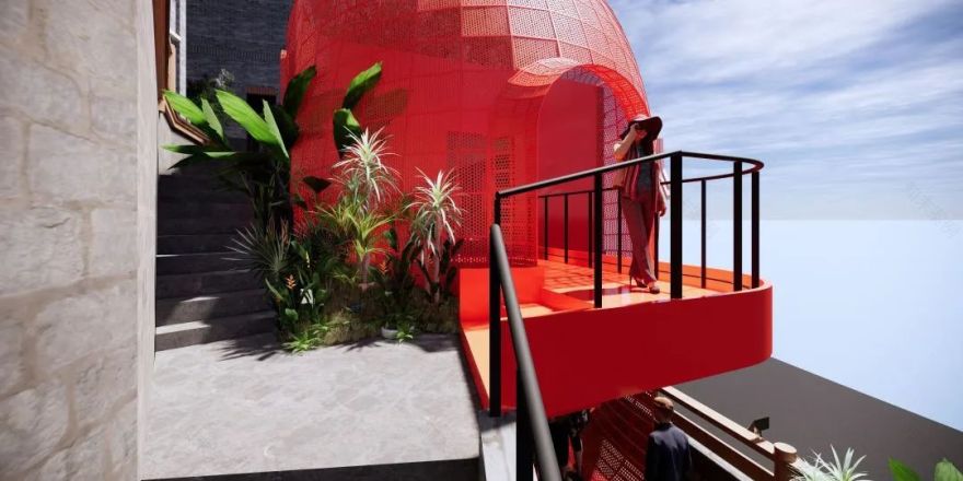 "受气"江湖,重庆硬核餐厅设计解读-23